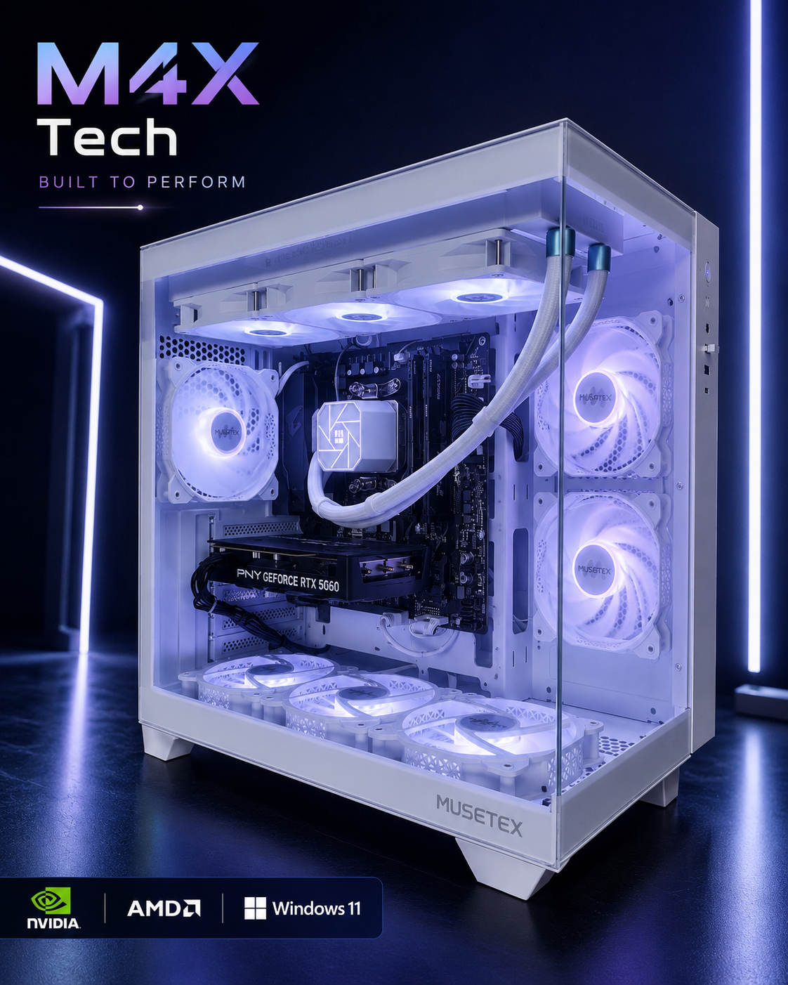 PC Gamer - Fusion White